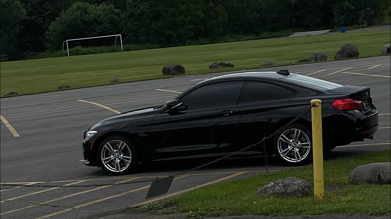 BMW 435I GETS MUFFLER DELETE & DOWNPIPE