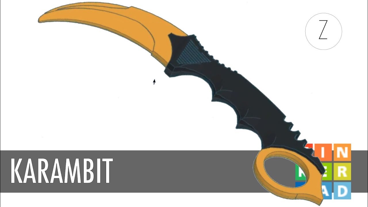 Short #5 KARAMBIT | Tinkercad