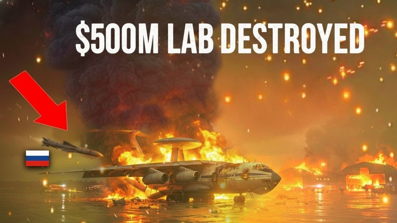 Ukrainian Drones STRIKE Military Airfield for Hours&mdash;Then 1040kg Bombs Meet $500M Main Laser Lab