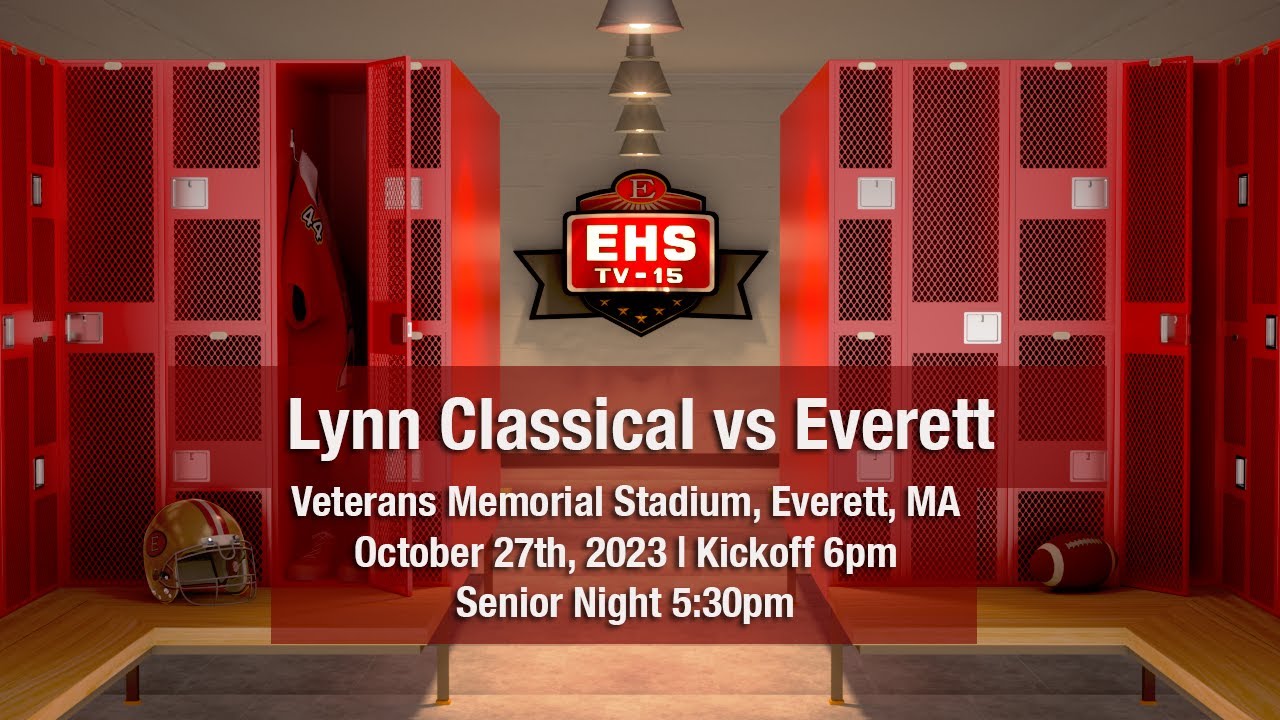 Everett (MA) Crimson Tide Football vs Lynn Classical Rams: October 27th, 2023
