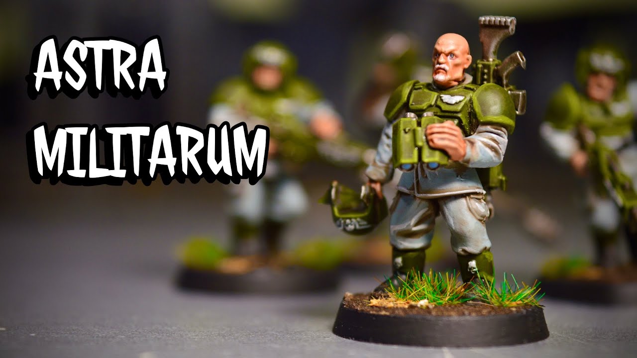 ASTRA MILITARUM Infantry Squad Конверсия — WARHAMMER 40000