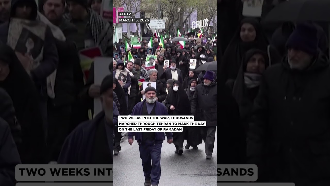 Blast Rocks Quds Day Rally in Tehran as Iranians March Amid US-Israel Strikes