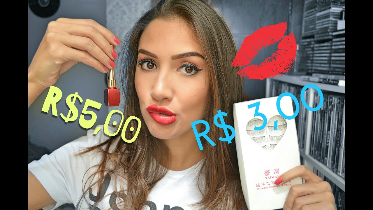 COMO SER POBRE COM ESTILO #8 DELINEADOR E CÍLIOS POSTIÇOS BARATOS