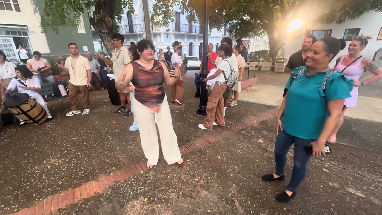 Demostración de Bomba en el Viejo San Juan