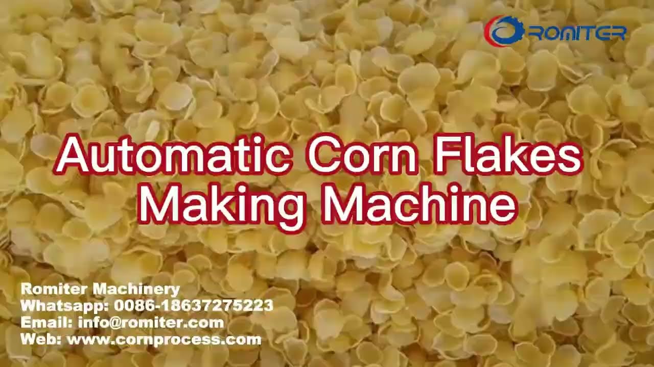 Automatic Corn Flakes Making Machine