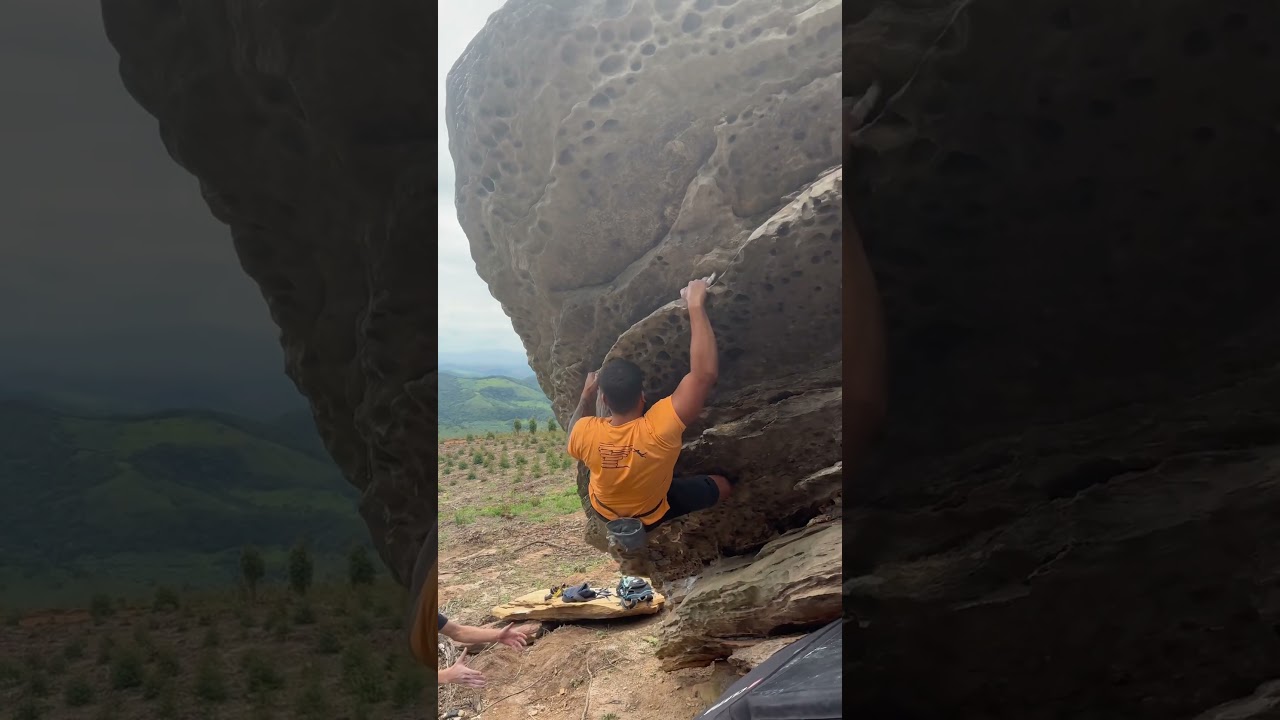 JOÃO MONLEVADE - TWIST (V2)✅ #escalada #boulder  #searabouldering #escaladoresdobrasil