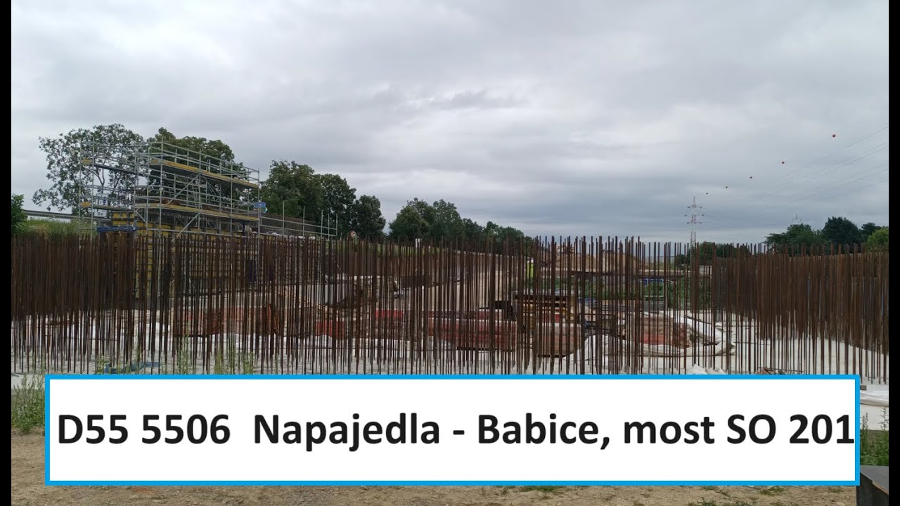 D55 5506 Napajedla–Babice, most SO 201 - ČERVEN2024