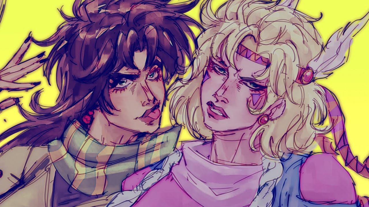 Femjoseph and femCaesar short speed paint // battle tendency