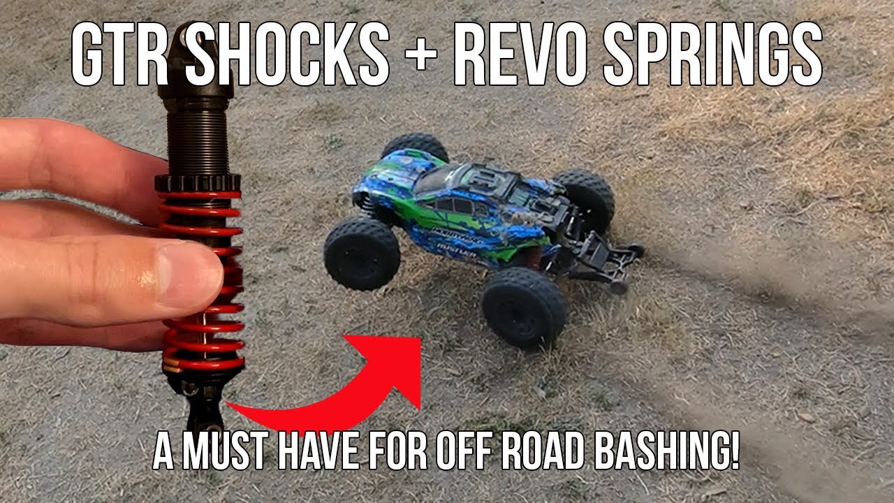 GTR Shocks for the Rustler 4x4! - a Huge Suspension Upgrade