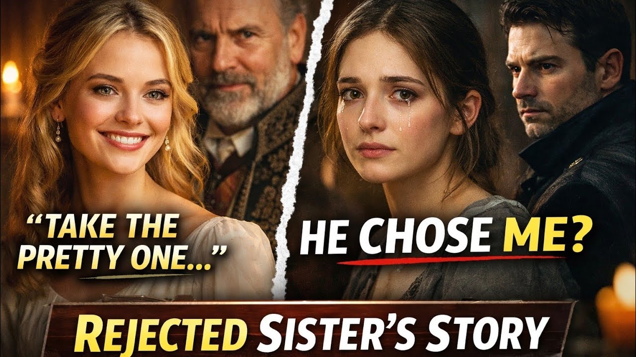 Take the Pretty One,’ Her Father Said — The Duke Chose the Rejected Sister Instead | Emotional Story