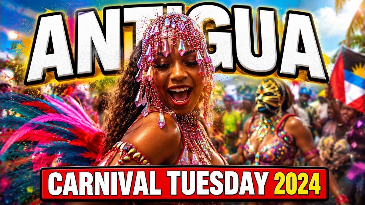 Costume Day Antigua Carnival 2024 || Carnival Tuesday || Antigua and Barbuda