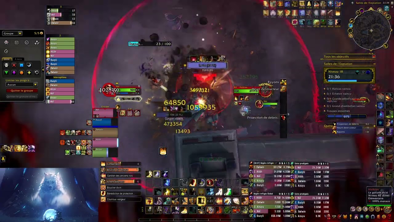 Salle de l'expiation +18 Paladin protection Tank 11.2.7 TWW S3