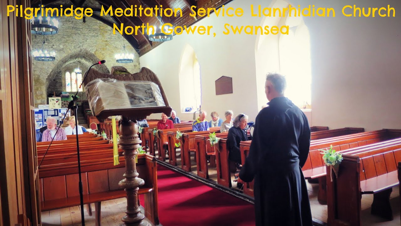 Pilgrimage Meditation Service At Llanrhidian Church, North Gower, Swansea