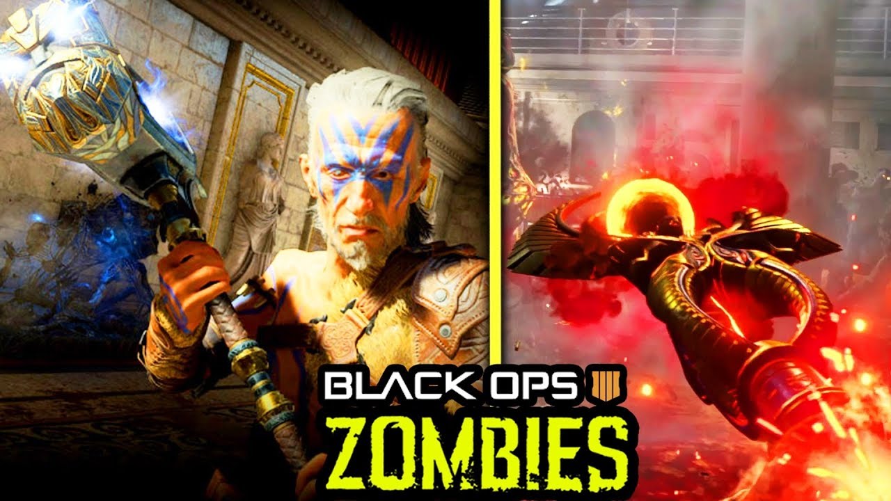 NEW BLACK OPS 4 ZOMBIES GAMEPLAY SECRETS: WONDER WEAPONS, NEW STORY & EASTER EGGS! (BO4 Zombies)