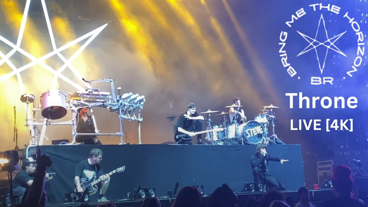 Bring Me The Horizon - Throne [4K] - 07/22/23 in Virginia Beach, VA