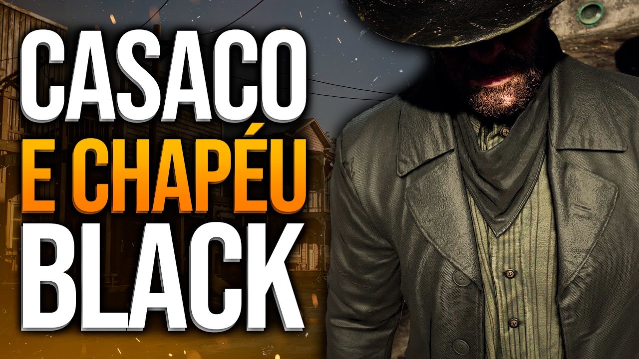 Instalando Mod Casaco Clean Black e Chapéu Stalker Black no RDR2
