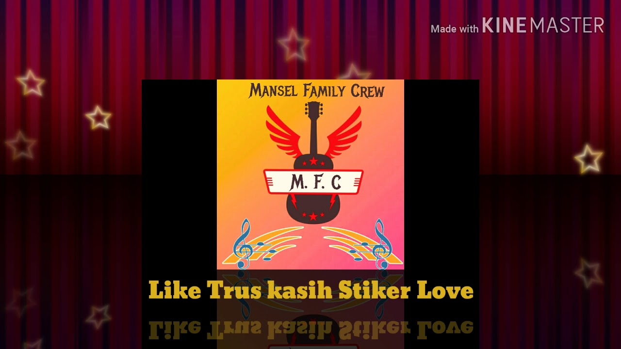 Like Terus Kasih Stiker Love  MFC2019