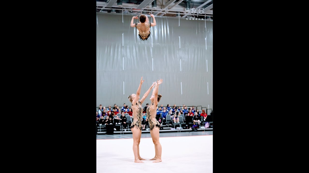 Holly, Darcey and Emma - 11-16 WG Dynamic @ South Tyneside International Acro Cup, 29th October 2022