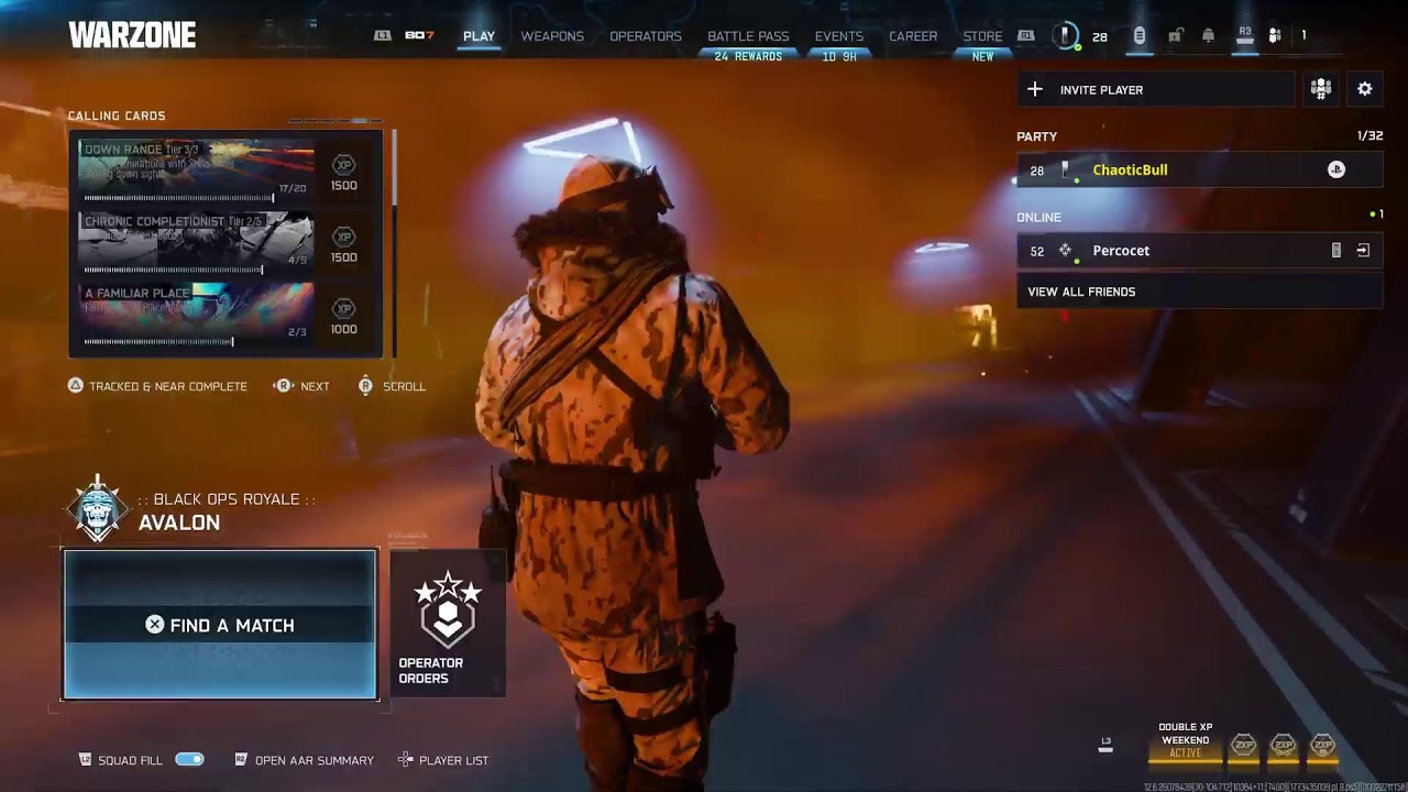 Running Some Blackout Ps5