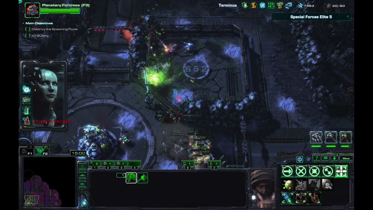 Starcraft 2 Special Forces Elite 5 Torment Solo with minimal Units