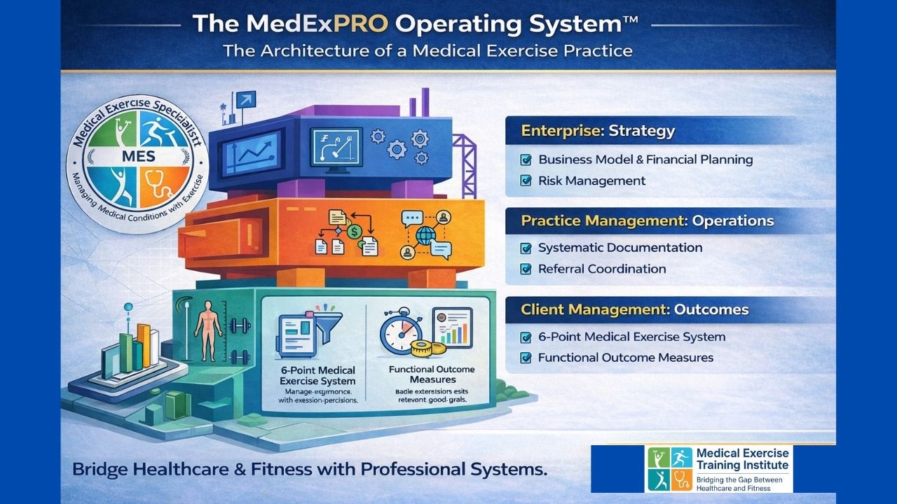 MedExPRO Operating System - Architecture of a Medical Exercise Practice