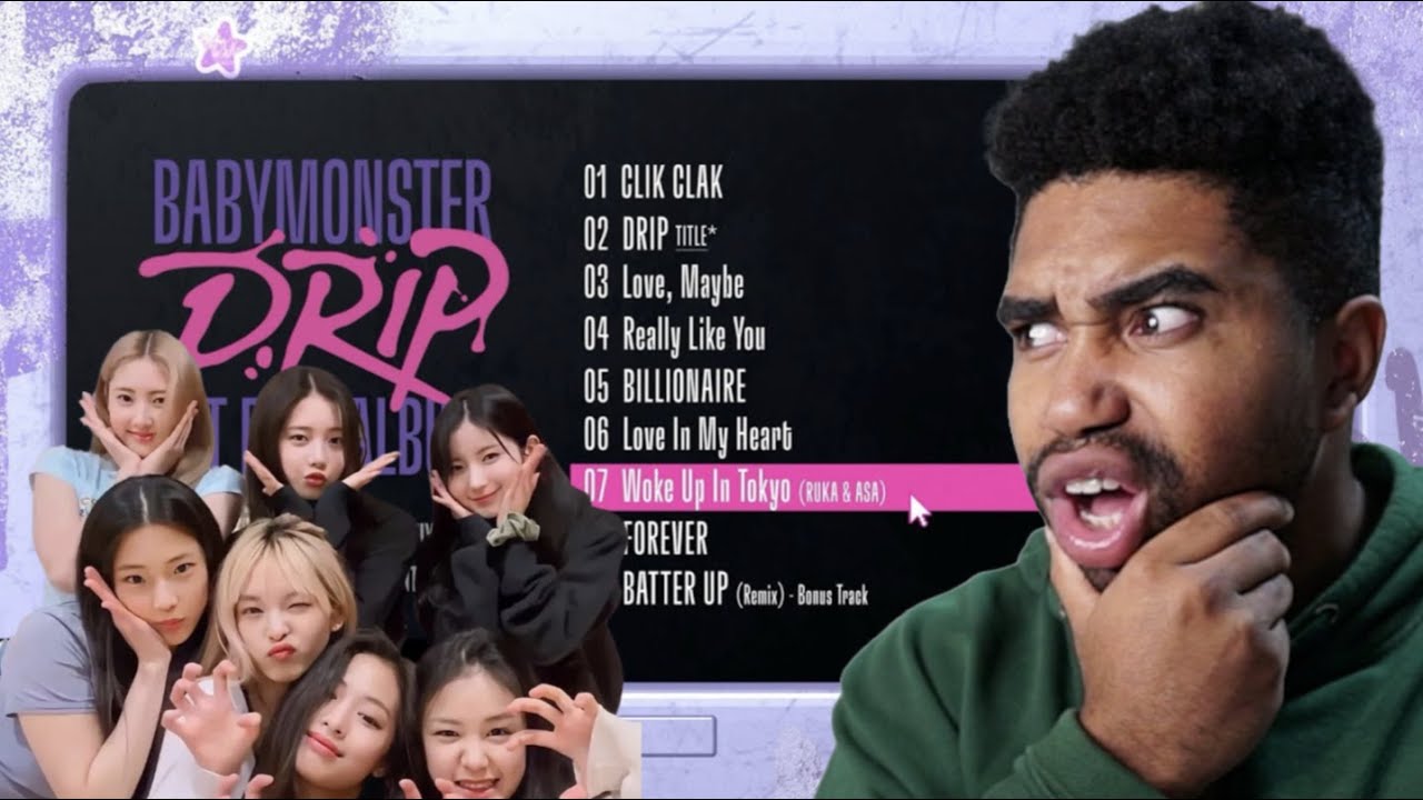 BABYMONSTER  [DRIP] ‘Woke Up In Tokyo , Billionaire, Love In My Heart  PREVIEW Reaction!