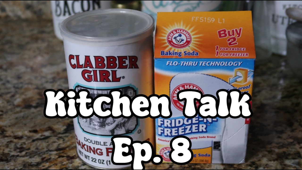 Kitchen Talk Episode 8 - Baking powder vs Baking soda