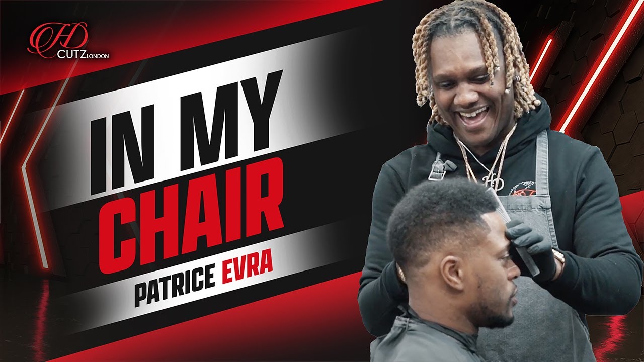 When Mr I LOVE THIS GAME (Patrice Evra) came to get a cut by HD CUTZ