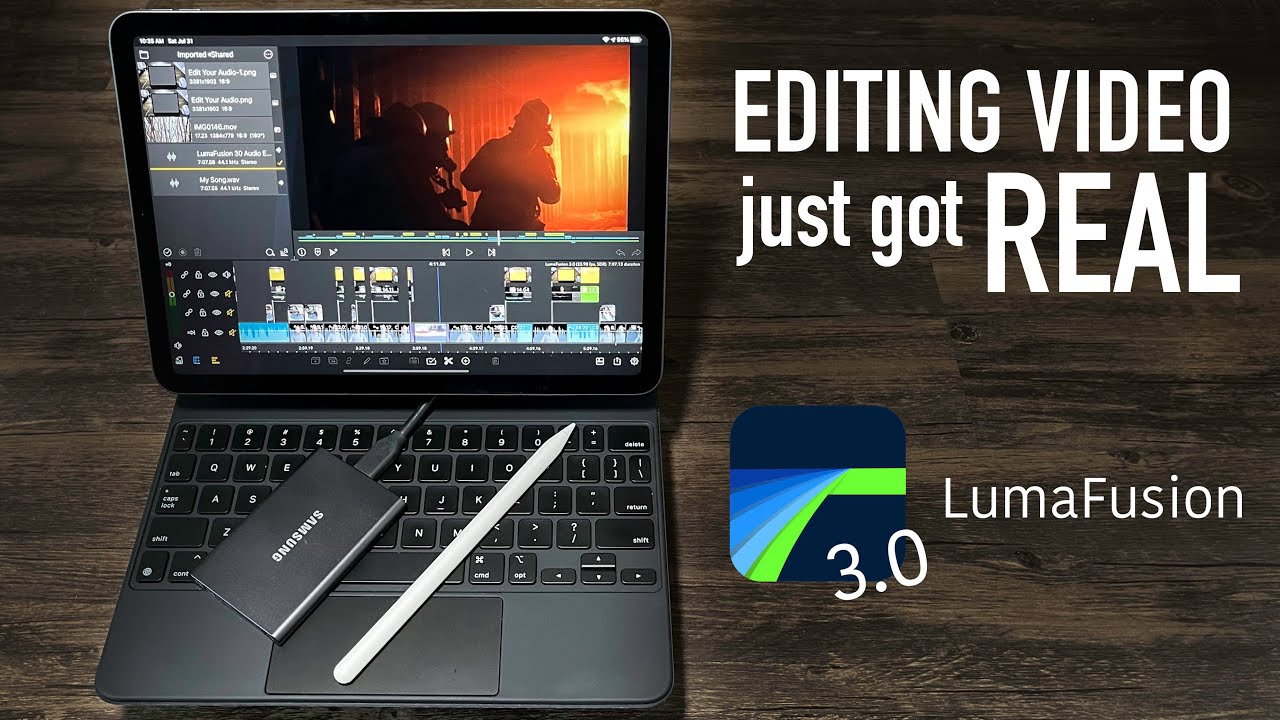Video Editing on an iPad just got REAL: LumaFusion 3.0