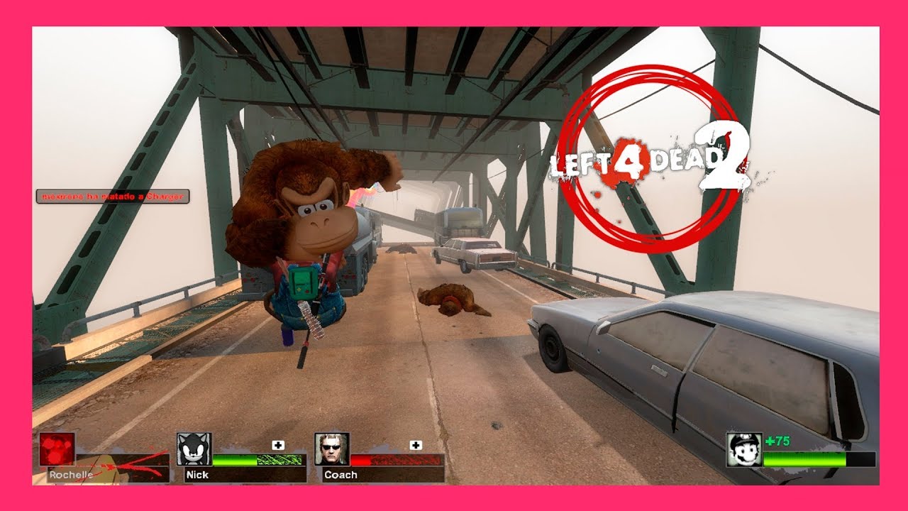 Left 4 Dead 2 Mutación: CHARGER NATION - The Parish Speed Run (EL PLANETA DE LOS SIMIOS)