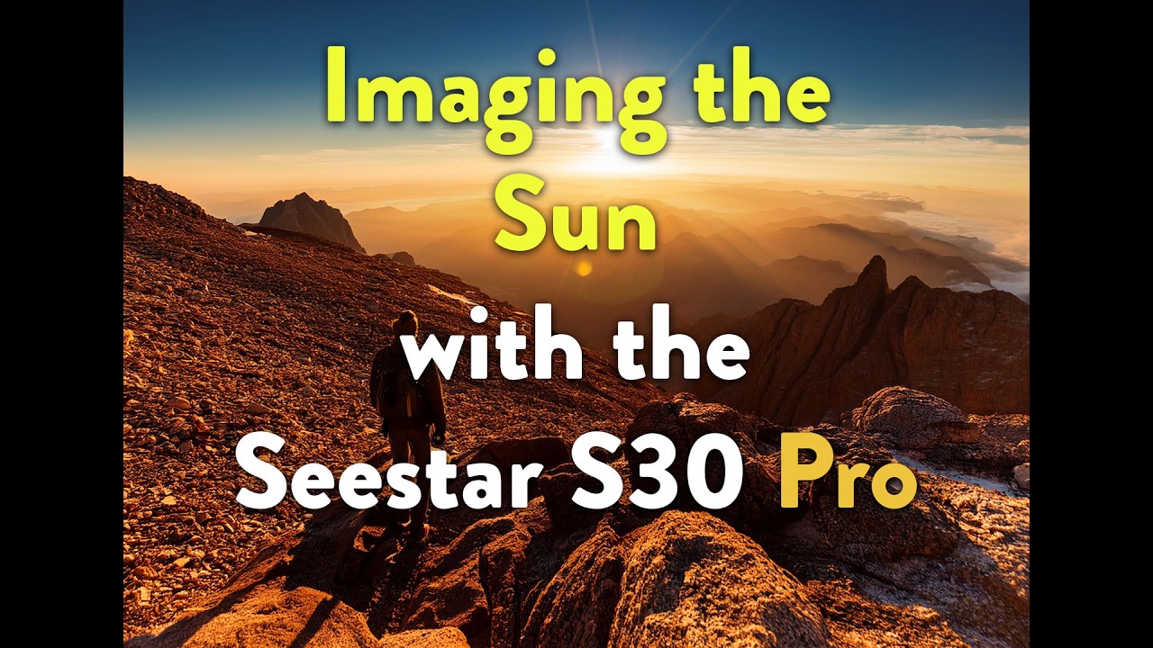 Фотографирование Солнца с помощью S30Pro #seestar #zwo