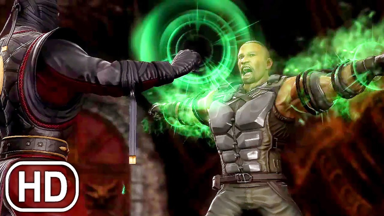 Mortal Kombat - Ermac Rips Jax's Arms Off Scene