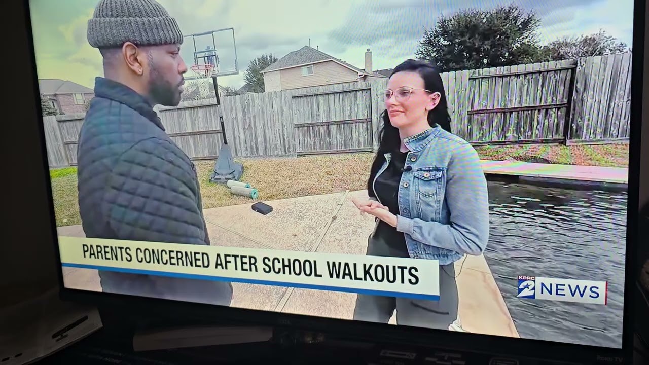 Alvin High School Walkouts KPRC2 News 2/10/26.