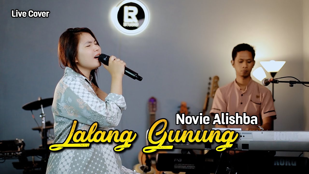 LALANG GUNUNG - SAHRAMA (Live Cover Novie Alishba - LR Studio)