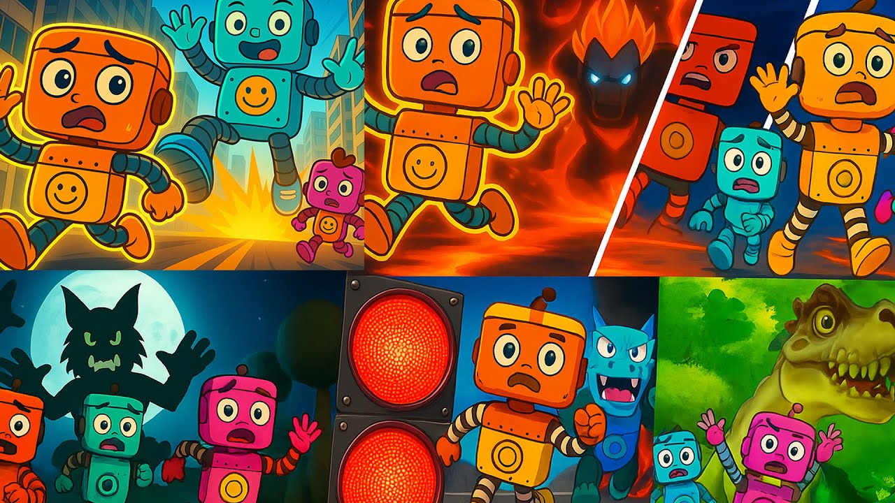 Run Rusty Run! 🚨 Giant Leo, Lava Monster, Dino Hunt & More Kids Songs Compilation