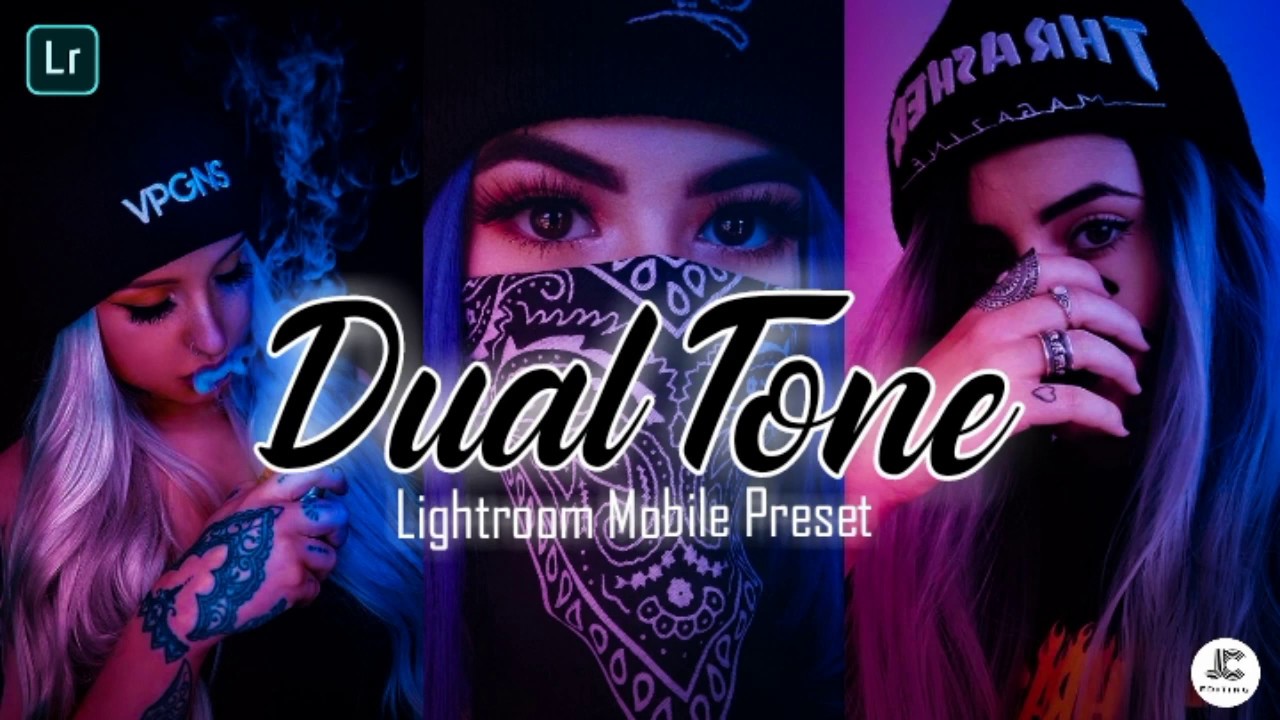 Dual Tone Preset | Lightroom Mobile Preset Free DNG Files | Jc Editing