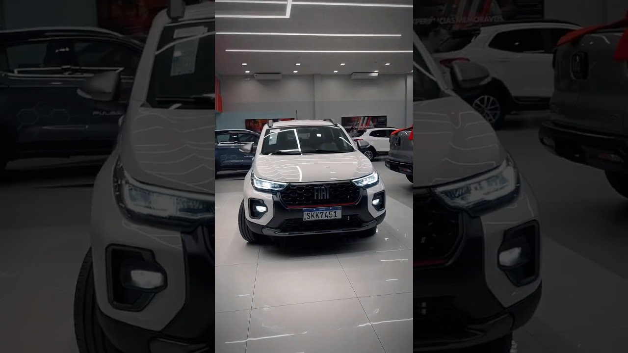 Strada Ultra Turbo 200&bull;Cor: Branco Banchisa&bull;0 KM&bull;2024/2025 #carros #fiat #pickup #brasileir&atilde;o