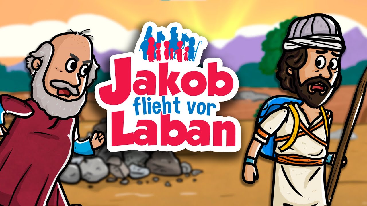Jakobs Flucht vor Laban | Biblische Geschichten | My First Bible auf Deutsch | 14