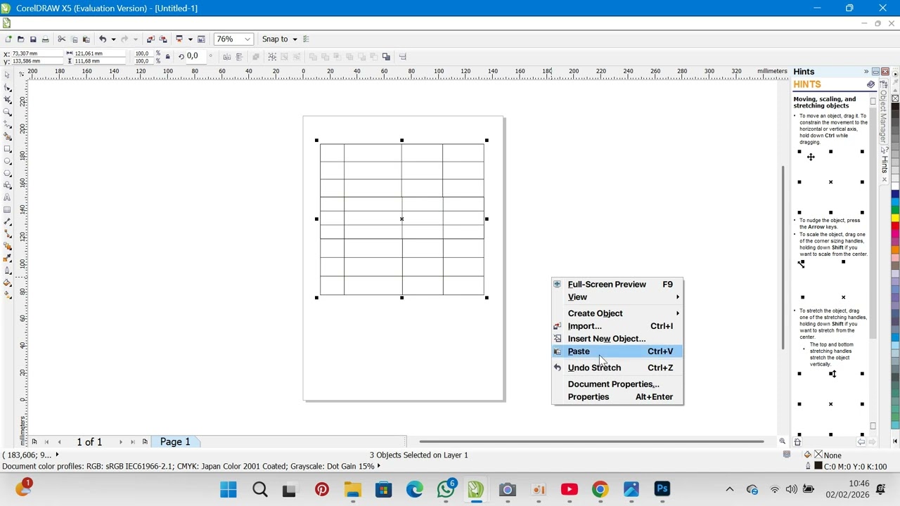 TUTORIALL MEMBUAT NOTA DI CORELDRAW ✨