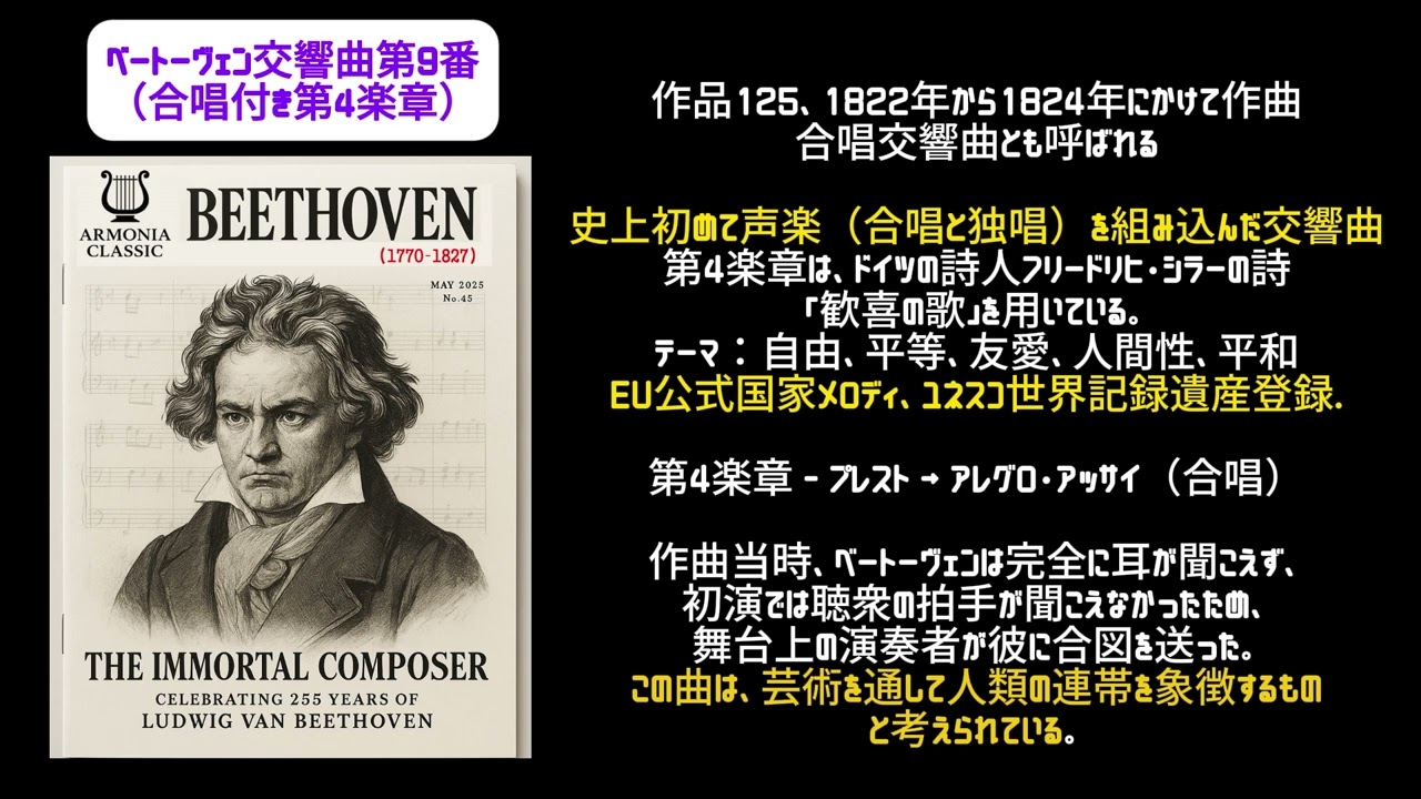 ベートーヴェン交響曲第9番4楽章