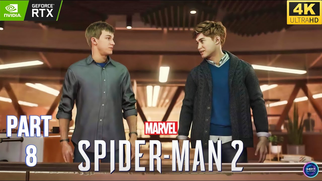 MARVEL’S SPIDER-MAN 2 PC Walkthrough Gameplay Part 8 – Healing The World [4K 60FPS]