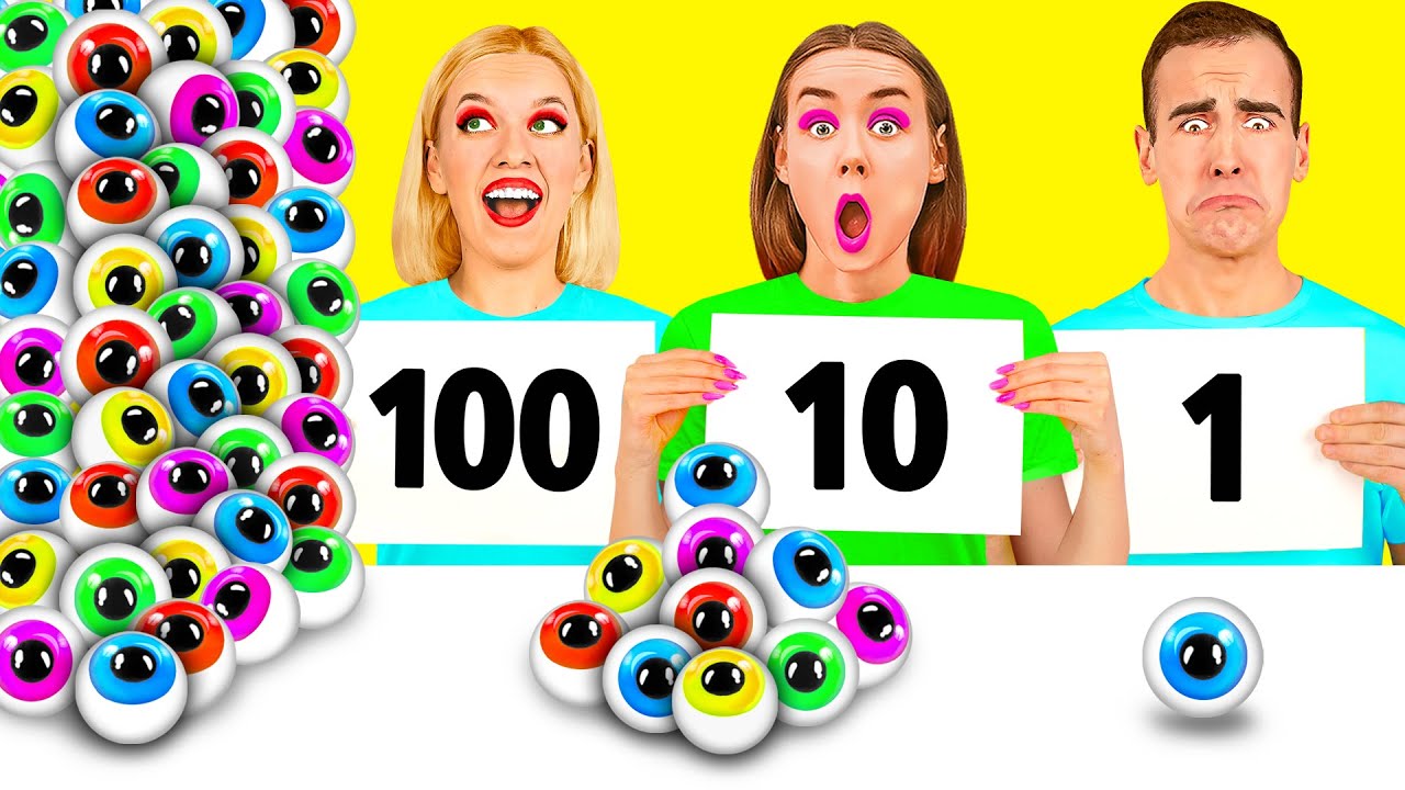 100 Слоев Еды Челлендж | Вкусные Кухонные Лайфхаки от BooBoom Challenge