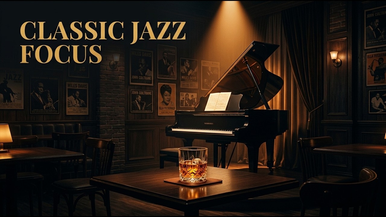 🔴 Classic Smooth Jazz 🎷 Secret Lounge | Calm Jazz Instrumentals for Focus & Study