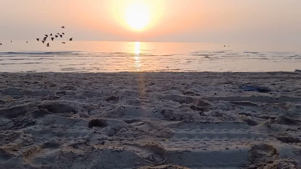 Relaxing wave sound ever, calming sound, fall asleep 20 minutes #azerbaijani #beach #qatar