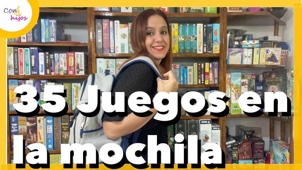 Recopilatorio juegos especial escapadas vacacionales - 35 Juegos en la Mochila - OPCIÓN 2