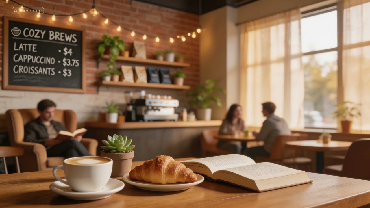 Coffeshop Cozy vibes BGM| Your Daily Music