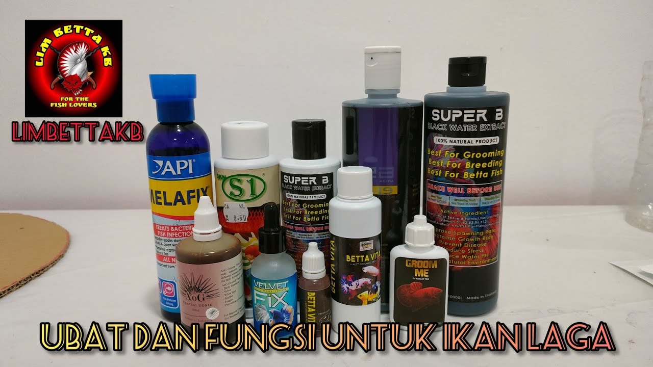 [ Ubat dan Fungsinya dalam Bidang Ikan Laga ]