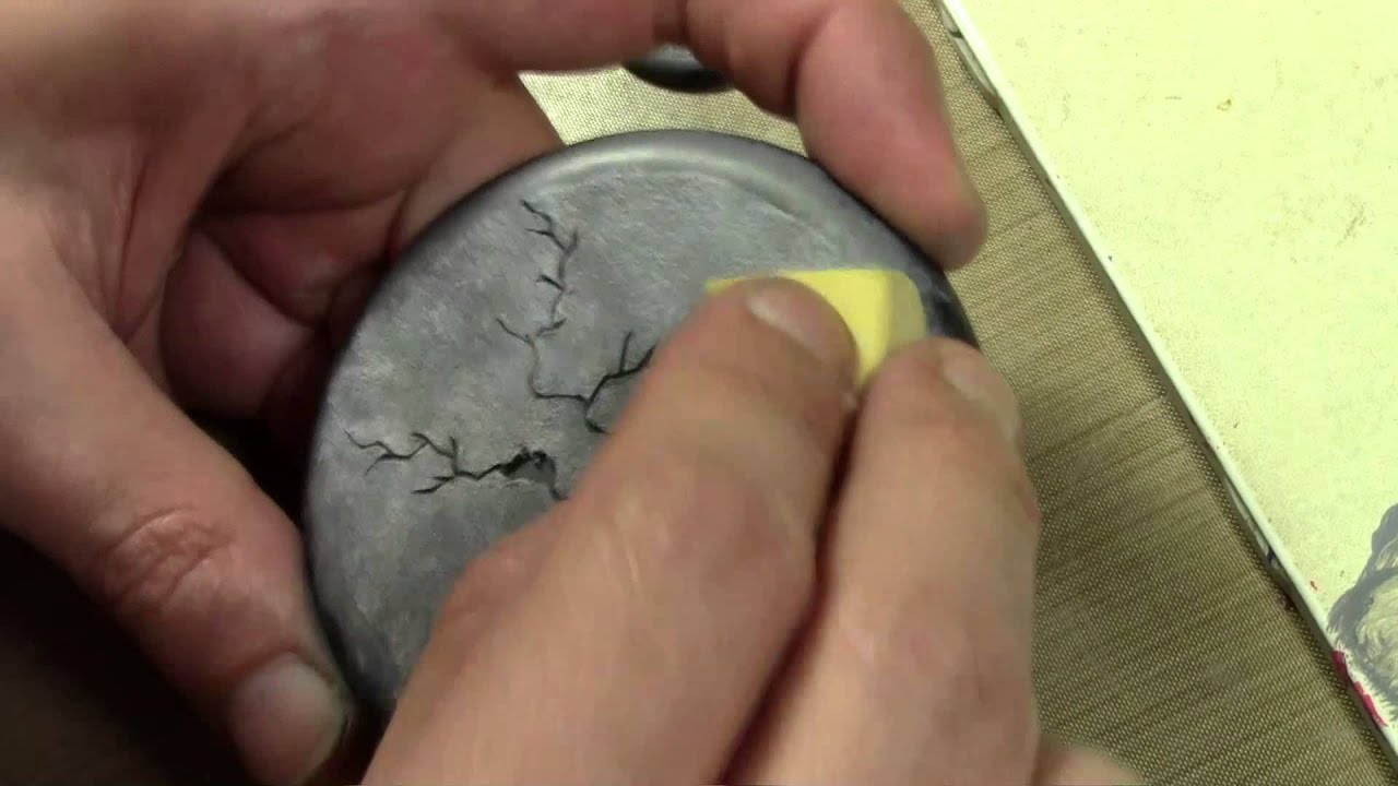 How to Make Street and Road Bases for Miniatures