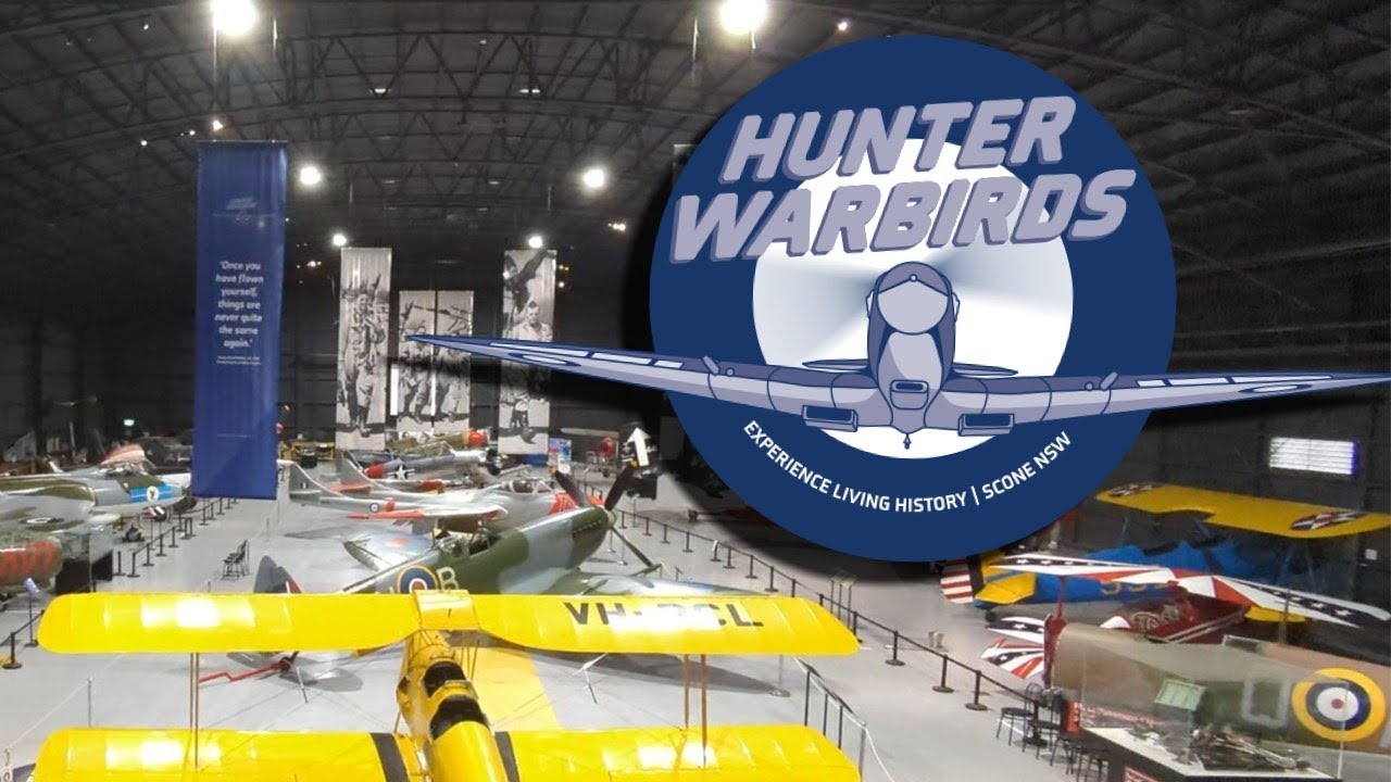 10 minutes of Walking Amongst Hunter Warbirds