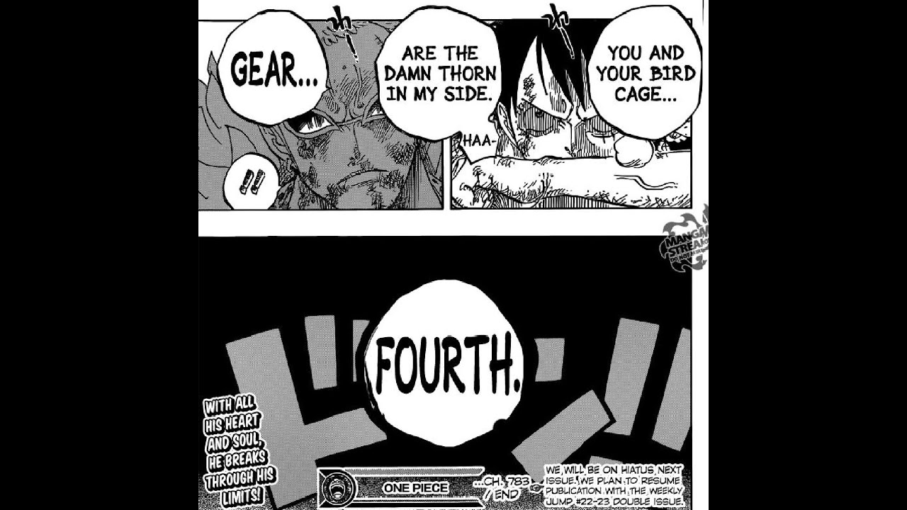 One Piece Chapter 783 Review OMG Luffy Goes Gear Fourth